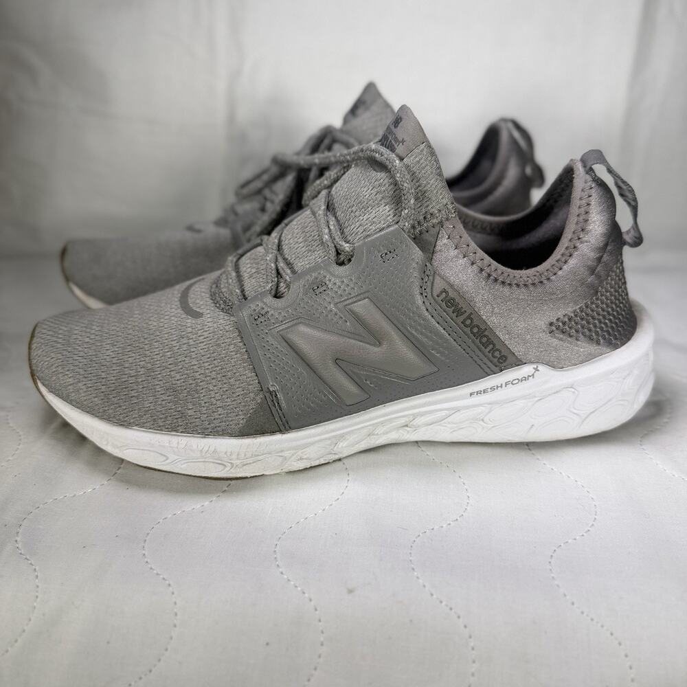 10.5 Used Balance Men's Fresh Foam X Cruz V3 Running Shoe, Shadow Grey-US 10.5